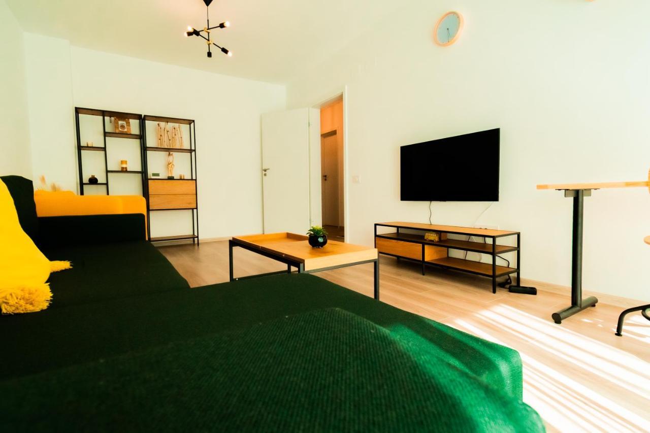 Brown Bear Apt. Boho Style Bedroom W/ City View & Free Parking 布拉索夫 外观 照片