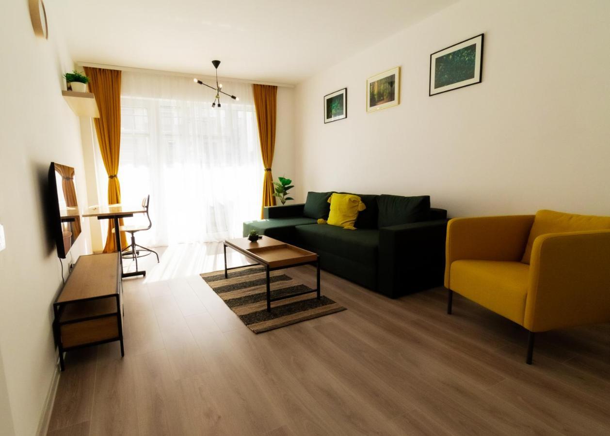 Brown Bear Apt. Boho Style Bedroom W/ City View & Free Parking 布拉索夫 外观 照片